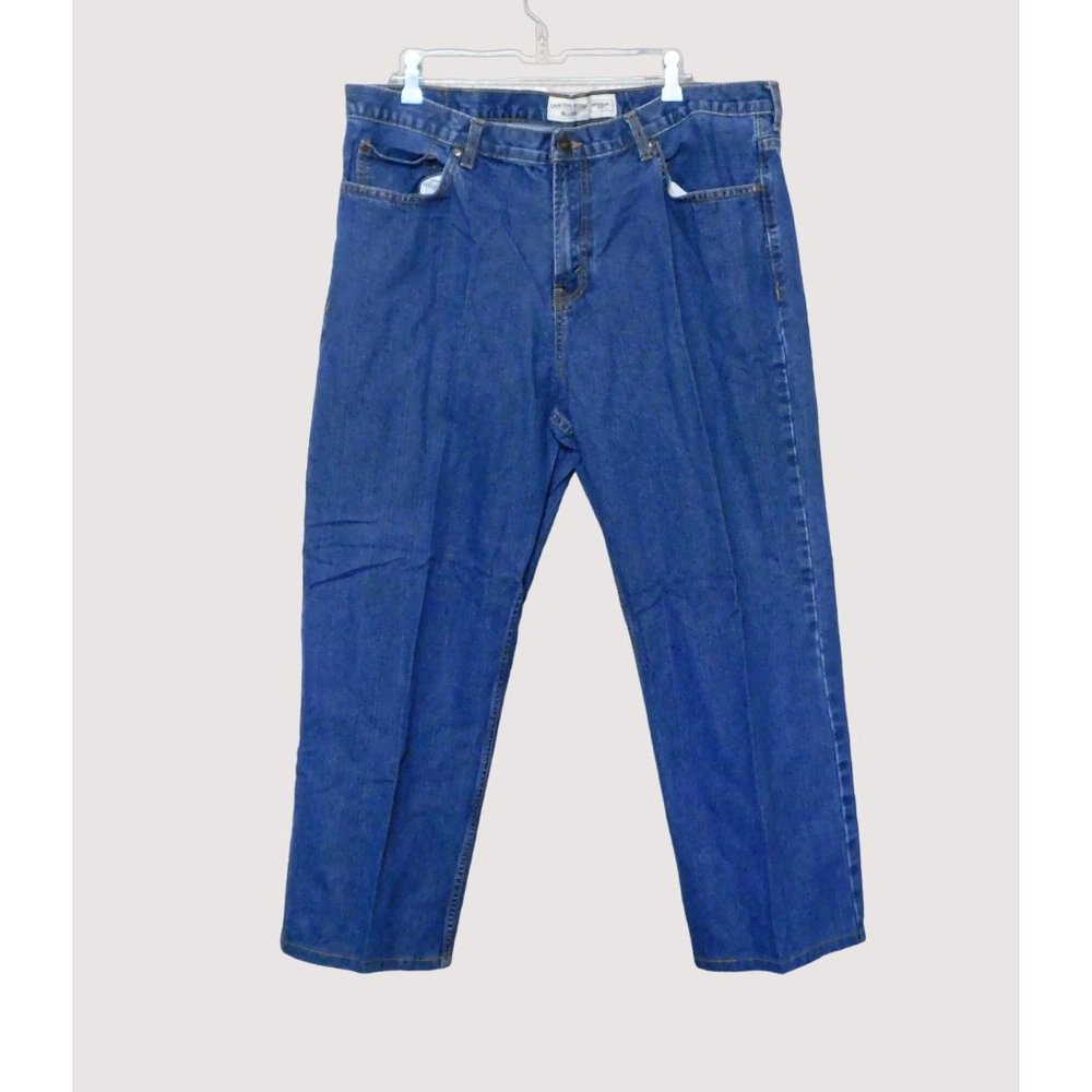 Canyon River Blues Jeans 42 x 28 Blue Denim Regular Fit Straight Leg 100% Cotton